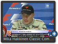 Mika Hakkinen Classic Comments